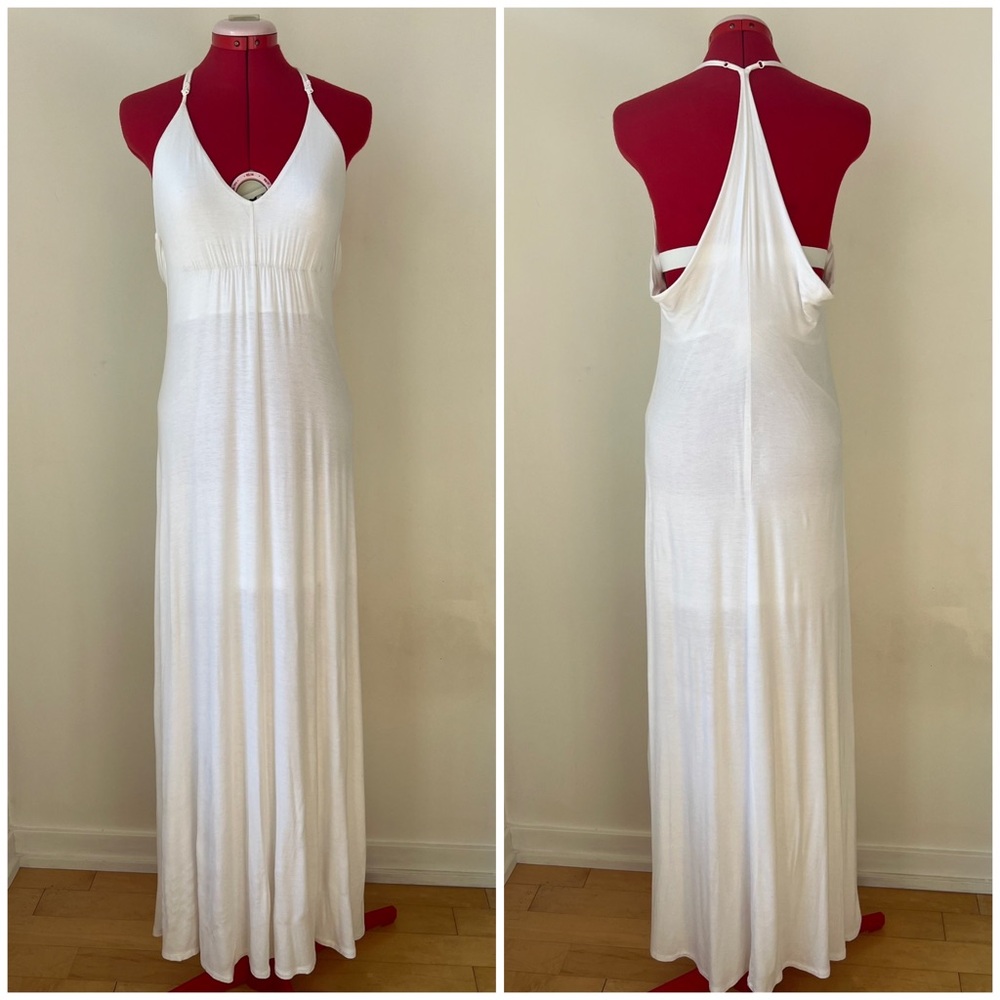 BCBGeneration White Maxi Dress